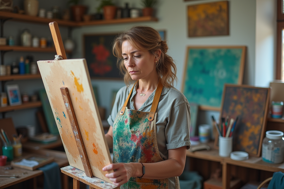 Inconvénients de la peinture acrylique et leurs impacts sur vos projets artistiques