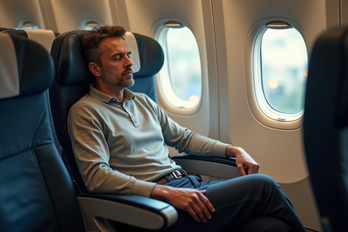 Effets d’un long vol sur le corps humain